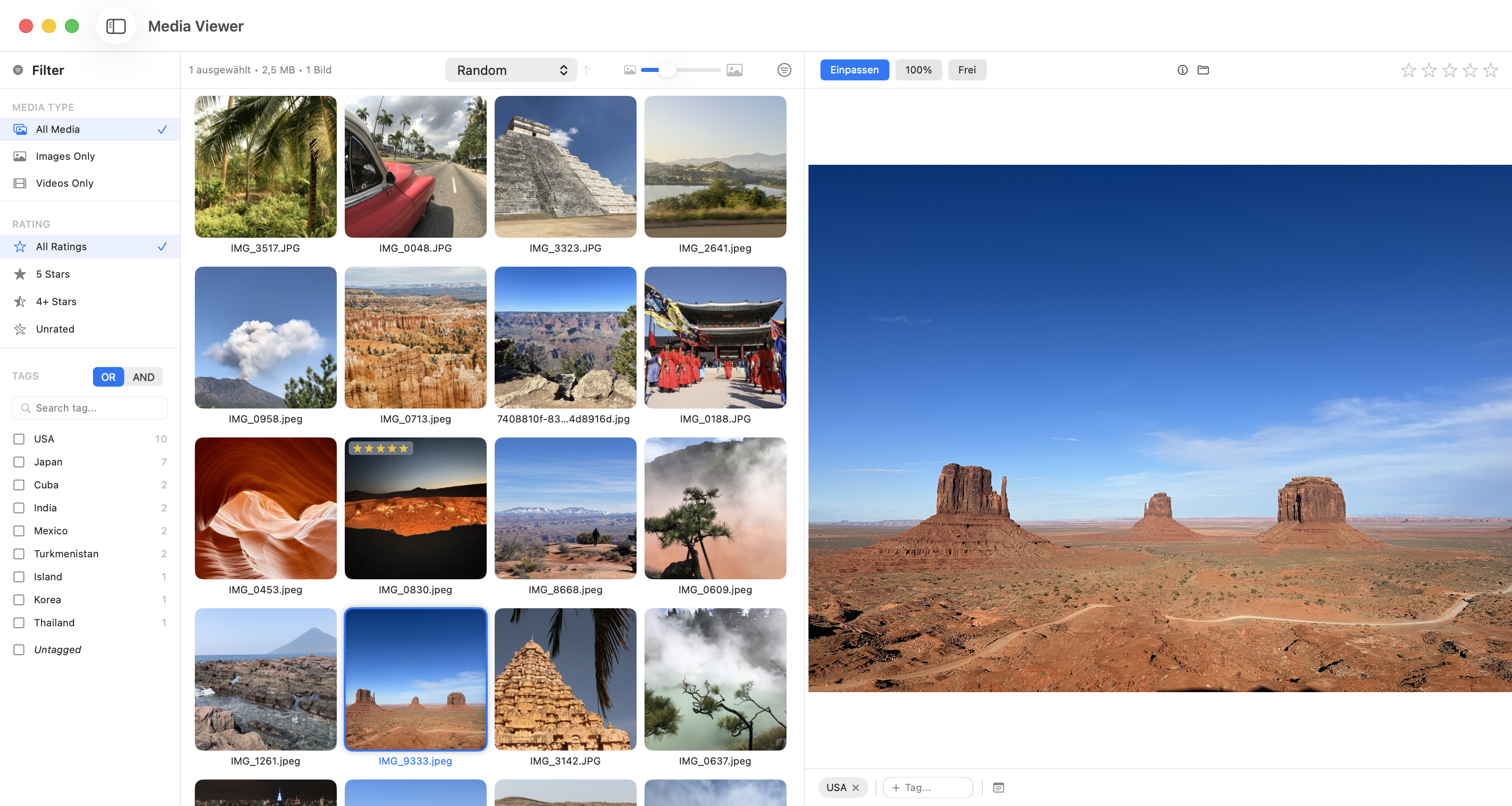 Media Viewer - Portable Media Organization for macOS