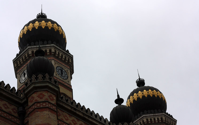 Die Synagoge in Budapest ist die zweitgrößte der Welt.