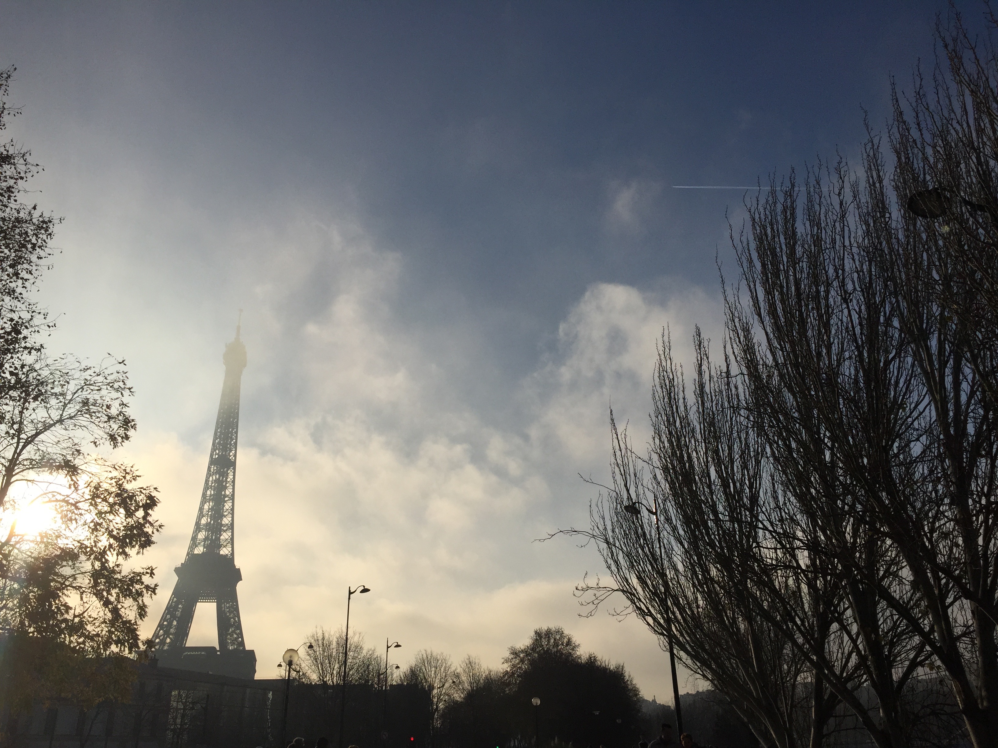 Der Eifelturm - Pflichtmotiv eines jeden Parisreisenden.