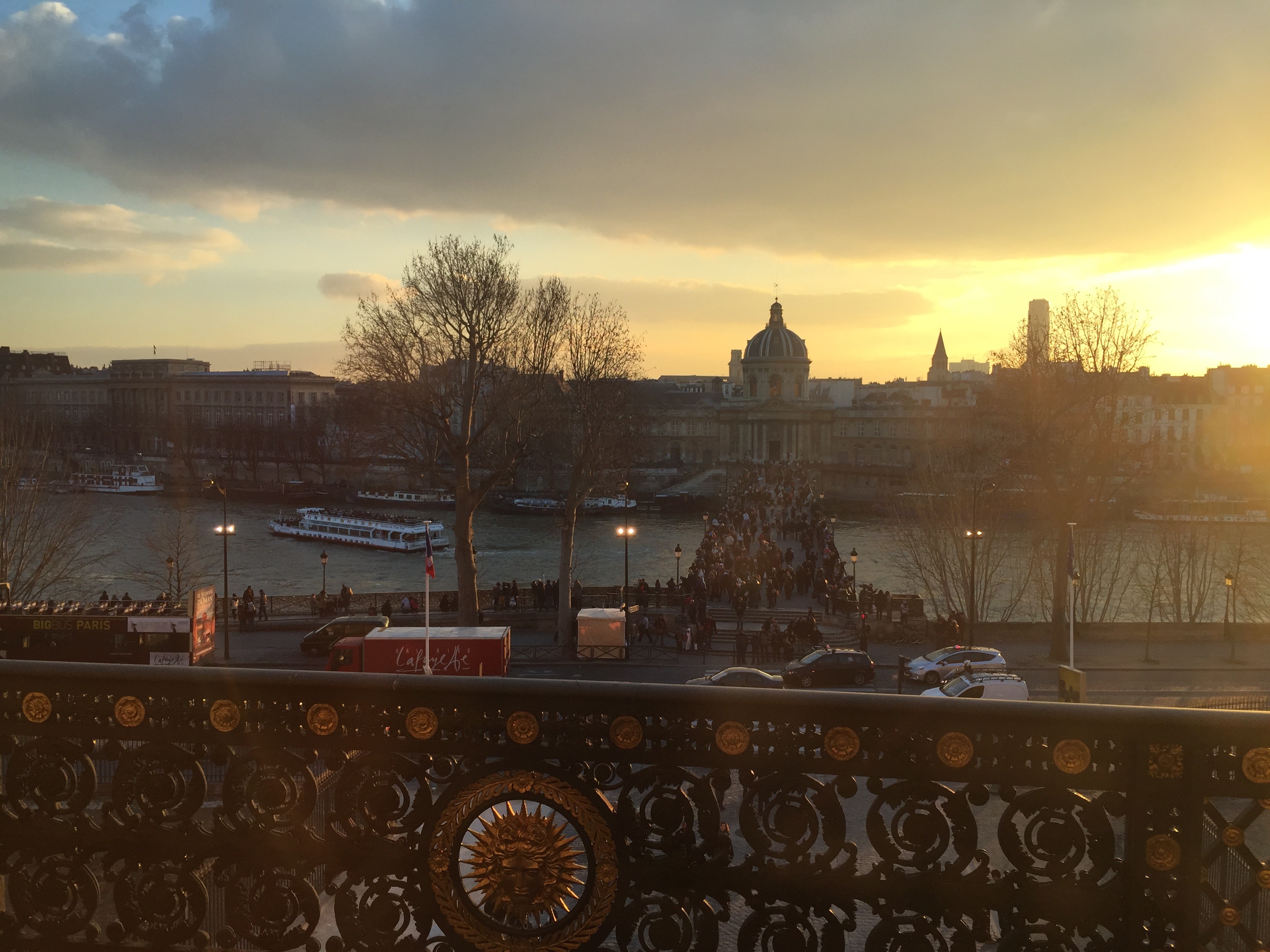 Blick auf die Seine.