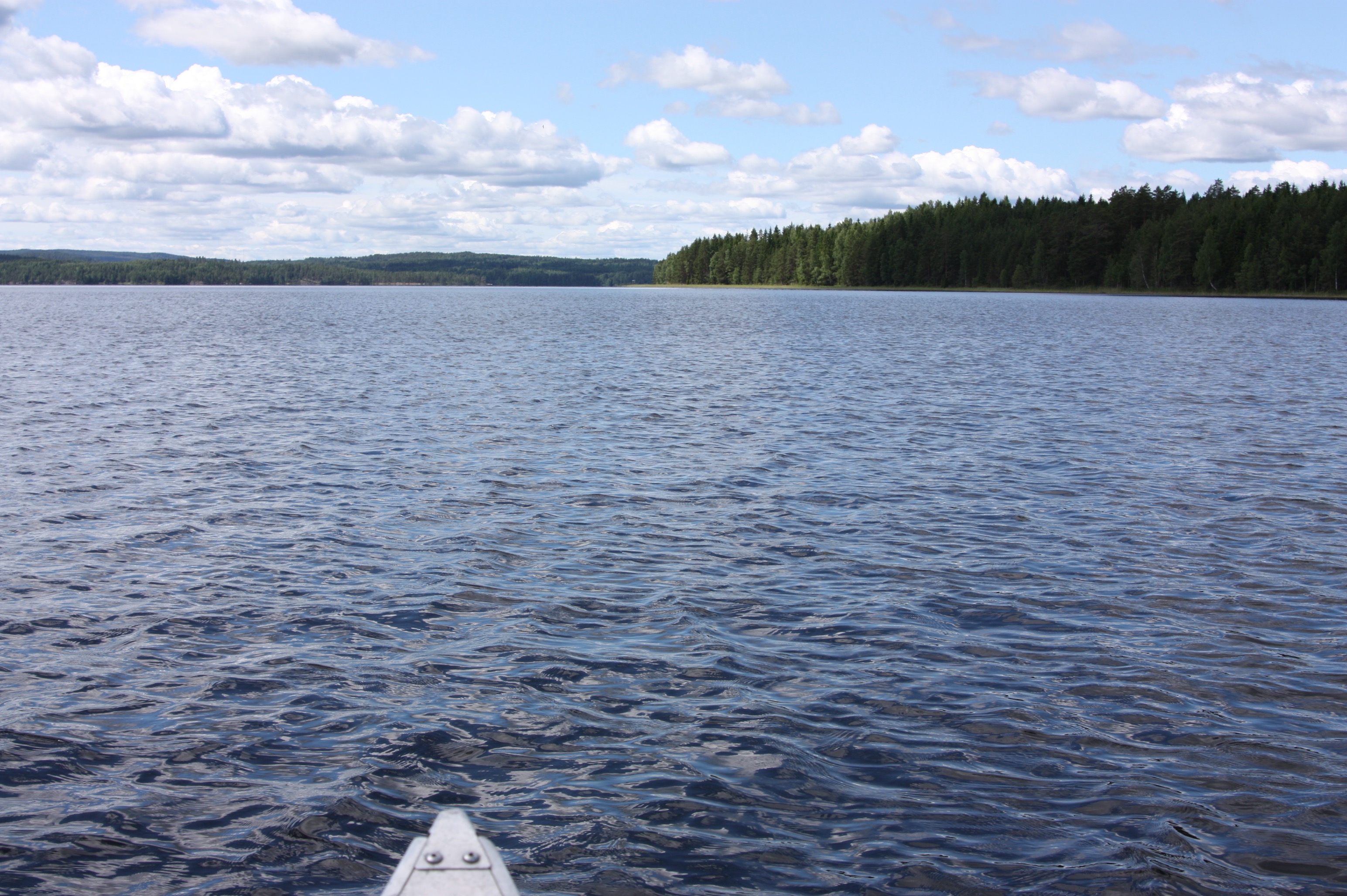 Auf dem Weg zum Vänern.