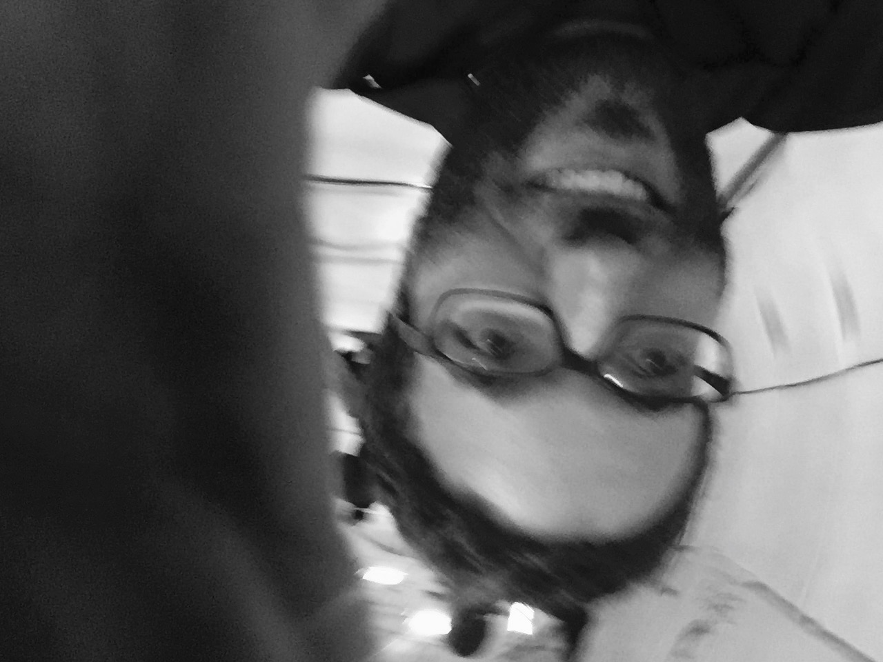 Zero Gravity Selfie. Oh well.